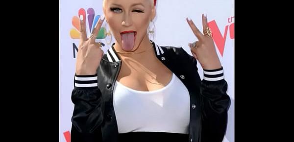  Christina Aguilera at The Voice Karaoke For Charity in West Hollywood